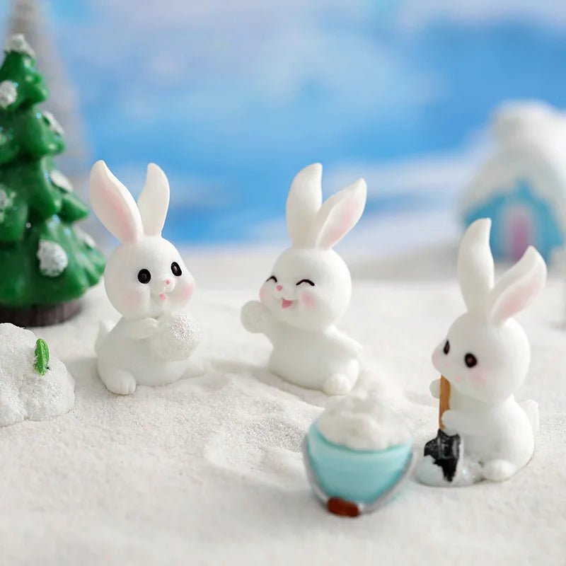 Creative Easter Rabbit Garden Miniatures