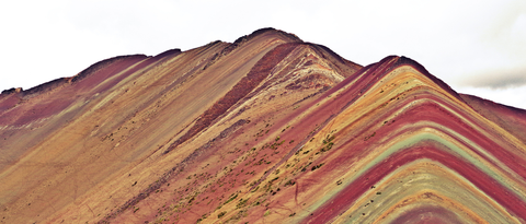 colorful sands of Peru