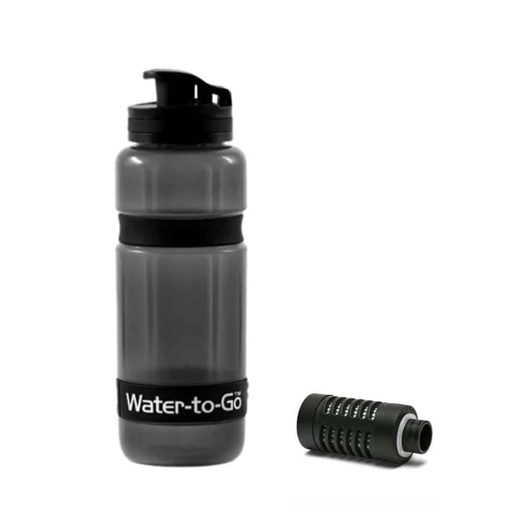 Water Filter Bottle for Survival In Emergencies - Water to Go