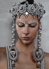 OBJECT AND DAWN - PEARL EINGANA MODULAR CROWN WITH ANOUK MEDALLIONS