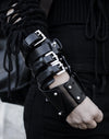 TEO+NG - TITSEU LEATHER CUFF, IN BLACK