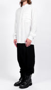 NOSTRA SANTISSIMA - SHIRT WITH POCKET, IN WHITE