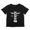 SONS OF SIOUX - COTTON FITED T SHIRT WITH PRINT LOGO, IN BLACK