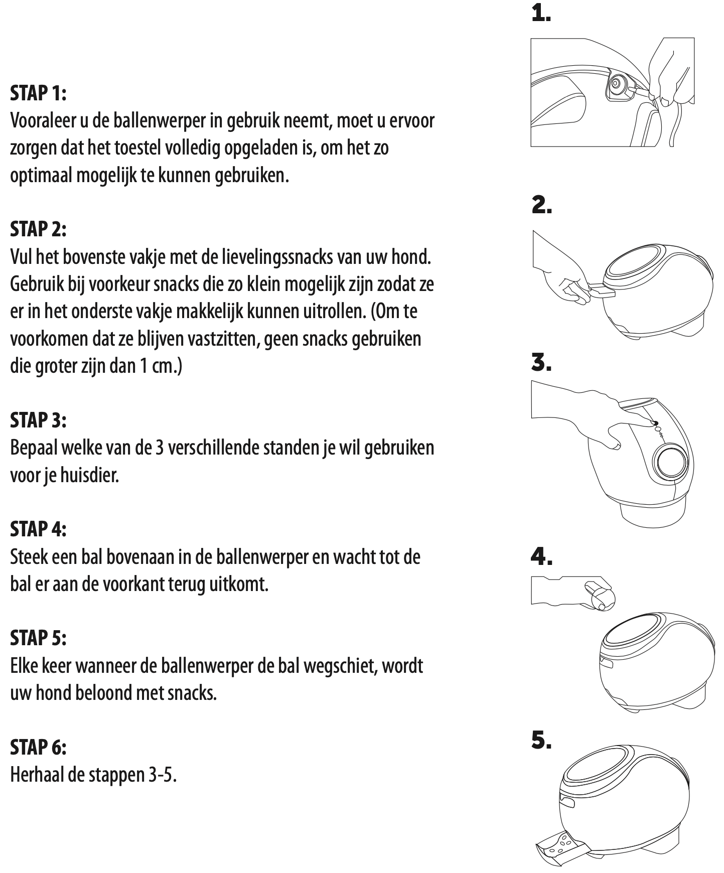 hoe installeer ik de automatische ballenwerper