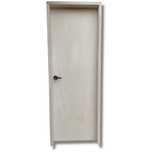 Oferta $ 6890. Puerta exterior en eucaliptus.!!!!! Barral y pestillo en  acero inoxidable. Cerradura con llave paleta. Marco de…