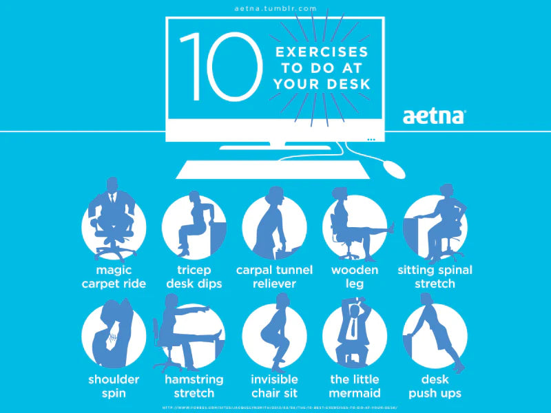 10 Simple Exercises to Do at Your Desk Smaller Image