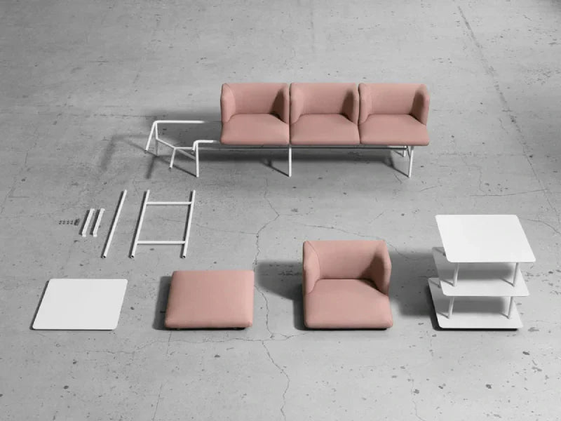 Agora Soft Seating and Bench Modules