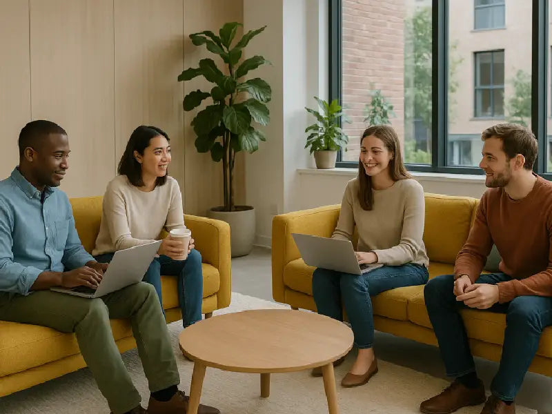 Breakout Those Comfortable Seating Areas
