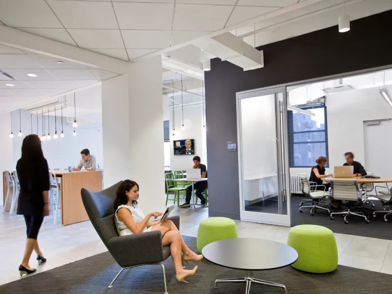 Having Lunch in a Social Setting in the Office