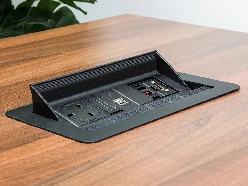 Wave In Desk Power Module with 2x Power