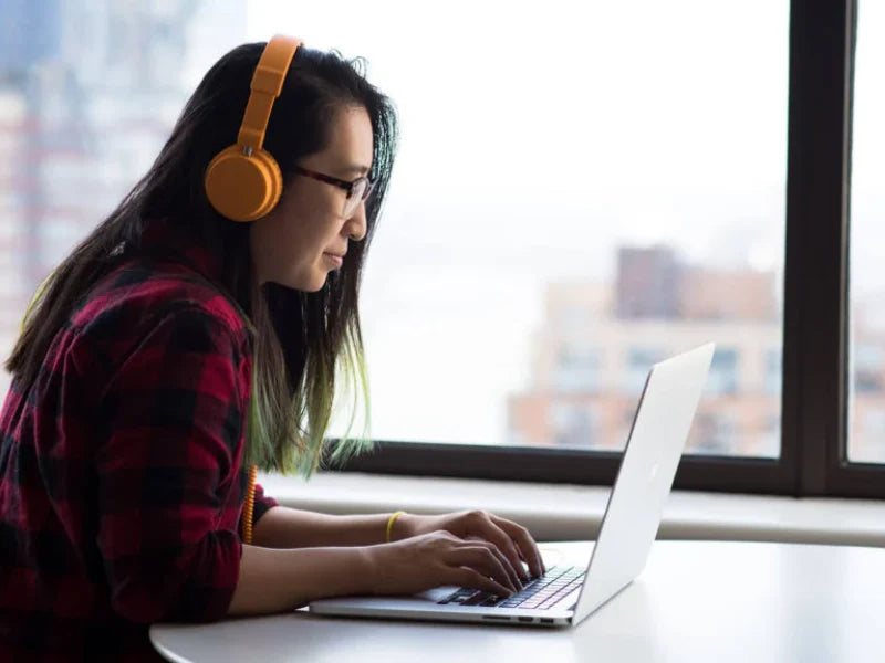 Headphones While Working