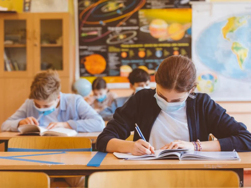 Social Distancing In Classroom