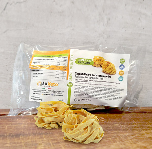 Fettuccine Tagliatelle KETO SENZA GLUTINE