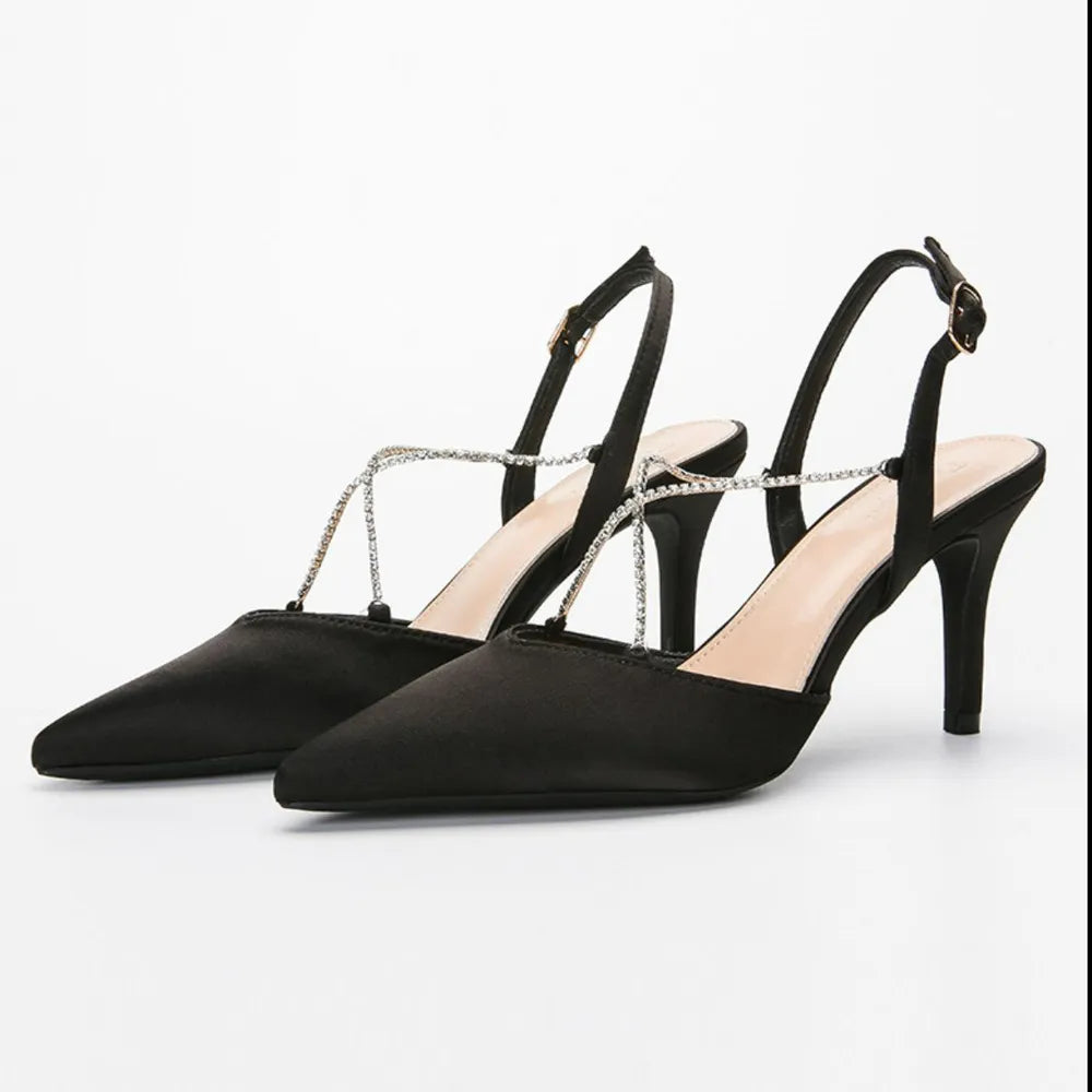 Point Toe Stiletto Pumps