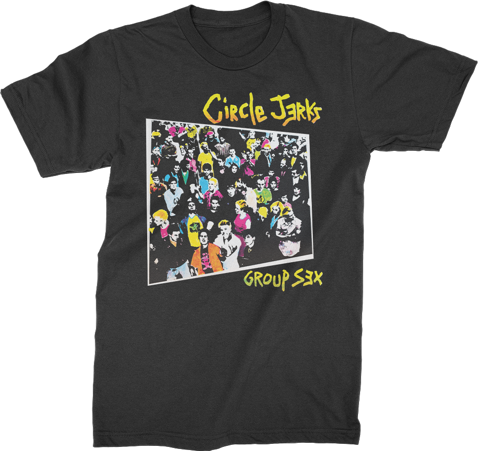 Group Sex Album Tee Black Artist First