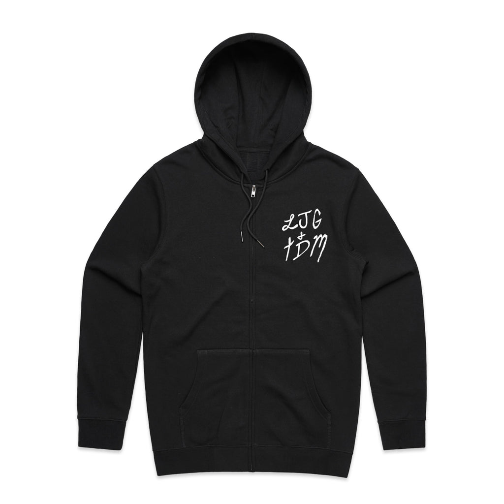 Drippy Angel Zip Hoodie (Black)– Artist First