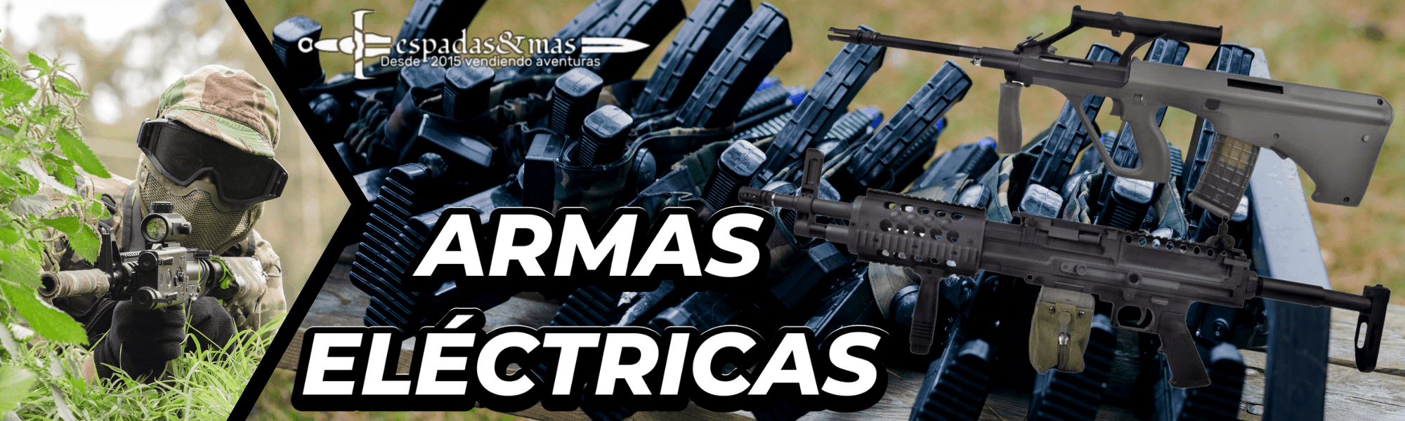 Banner armas electricas