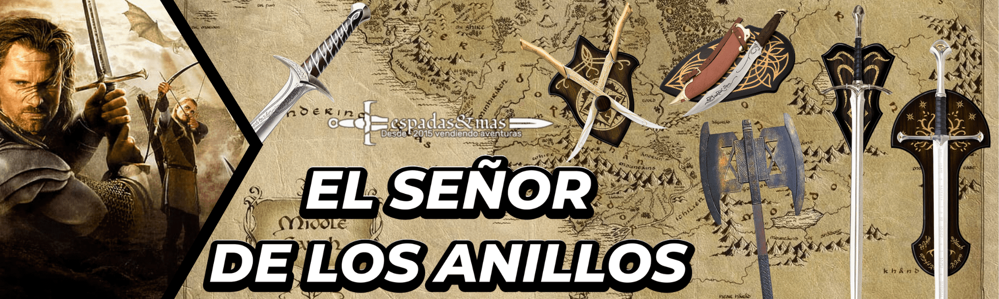 Banner el señor de los anillos