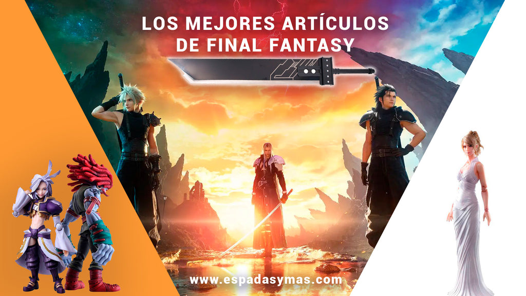 Itens de Final Fantasy. Espadas e mais