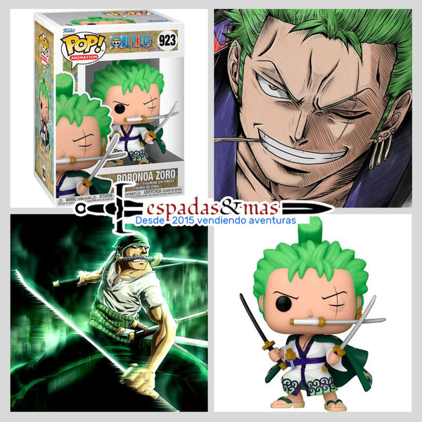 Funko Pop Zoro. Espadas e muito mais