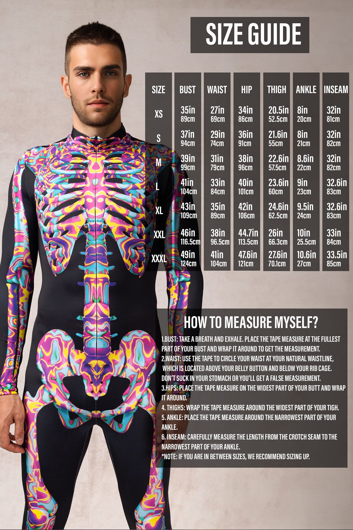 Male Sizing Chart