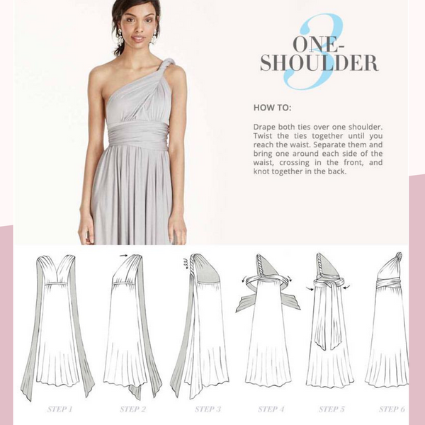 Infinity Dress, Convertible Dress, Multiway Dress, Afterpay Bridesmaid –  The Gown House