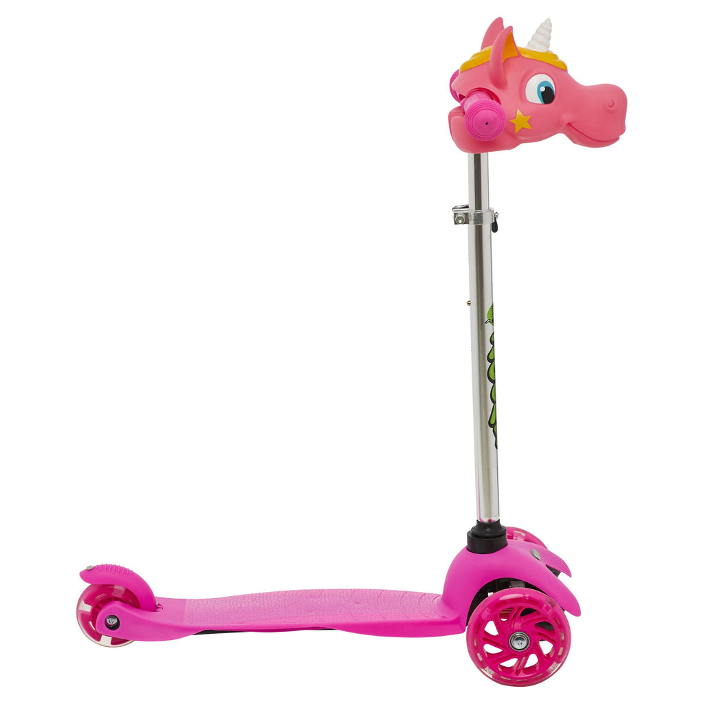 pink unicorn scooter