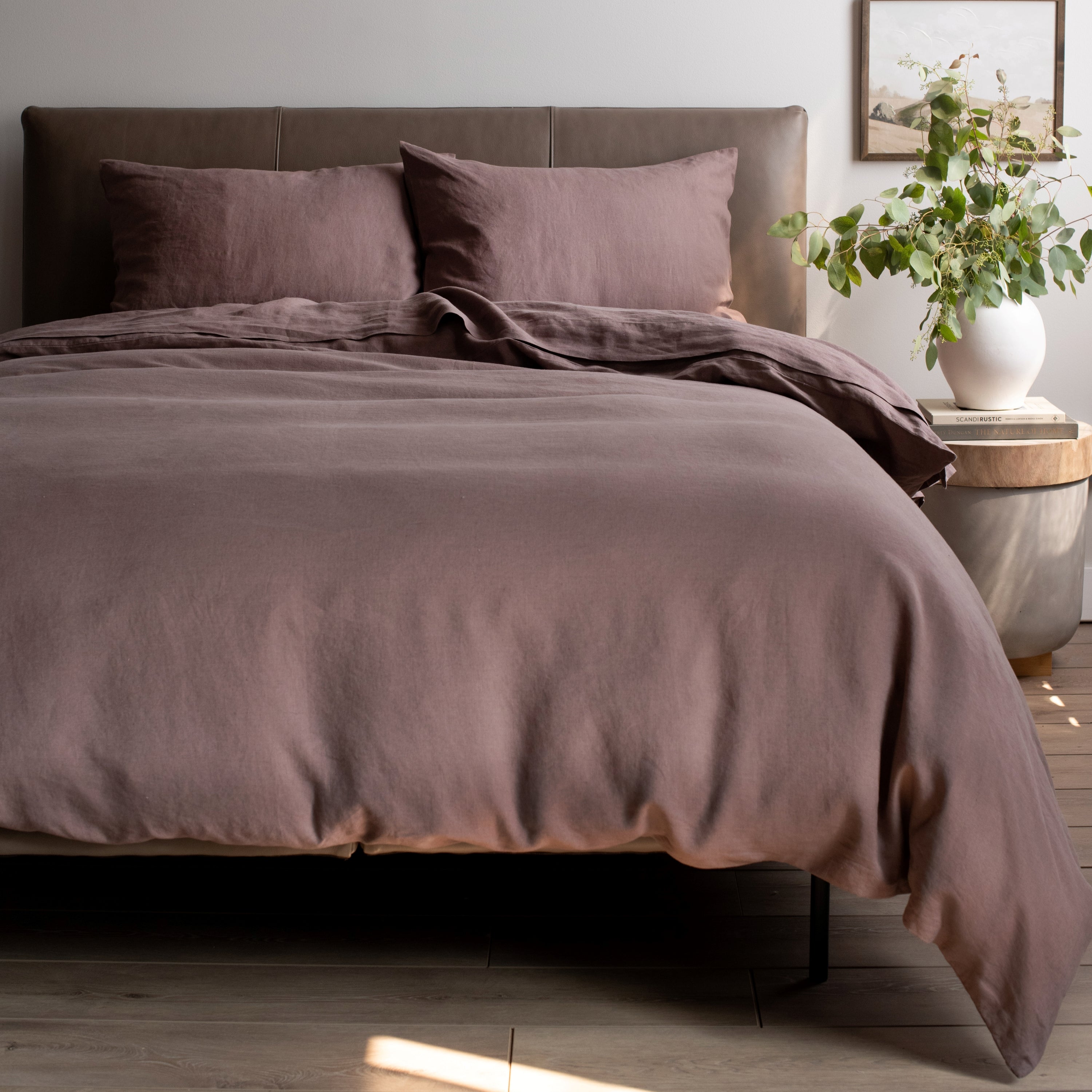 100% French Linen Duvet Cover - BOKSER HOME product image