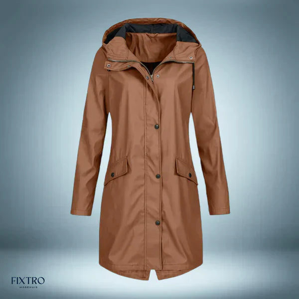 Product Image for Stilla | Regn Parka Blå, Brun / M