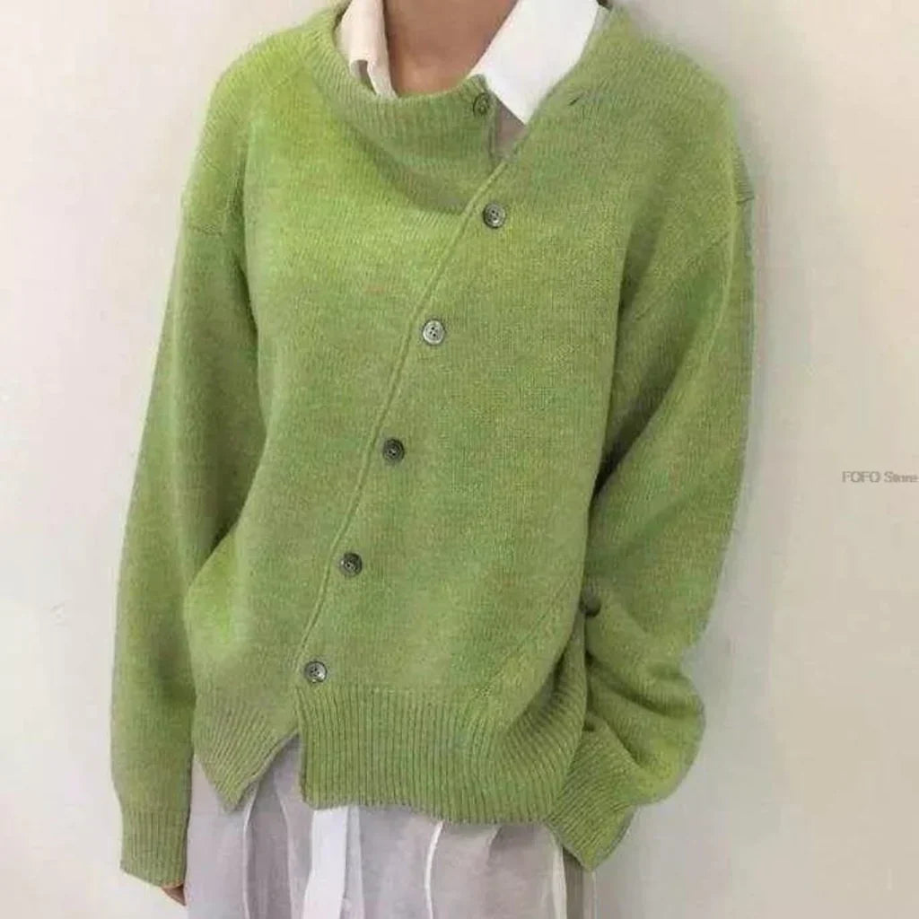 Product Image for Stilla | Hyggelig Trøje Cashmere Strik, Grøn / XXXL