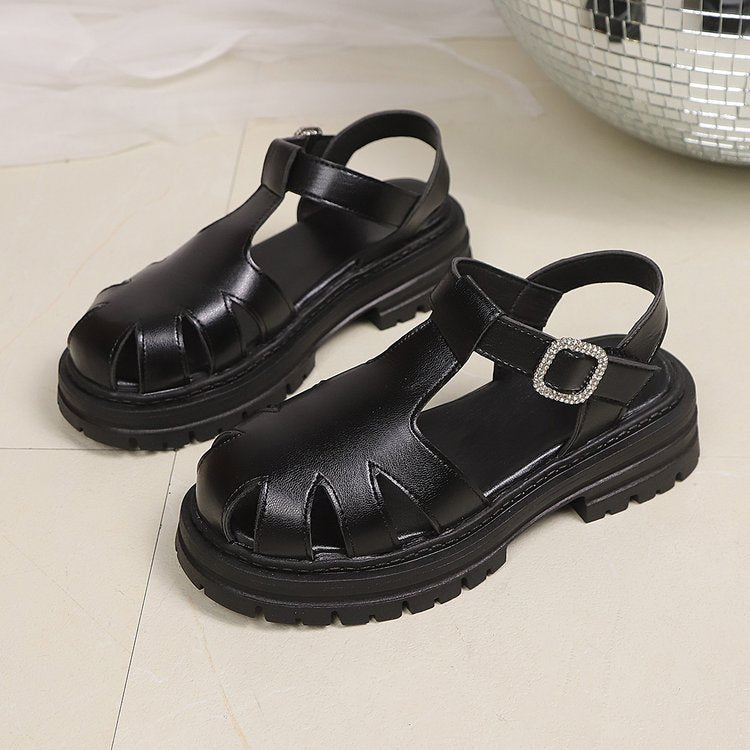 Product Image for Dame Chunky Sandaler med moderigtige Cut-Outs og dekorativ spænde lukning Stilla, H11 / 39