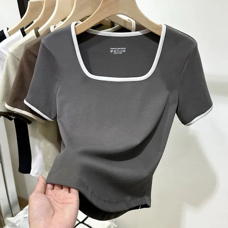 Product Image for Stilla | Skjorter med firkantet krave, Grå / L