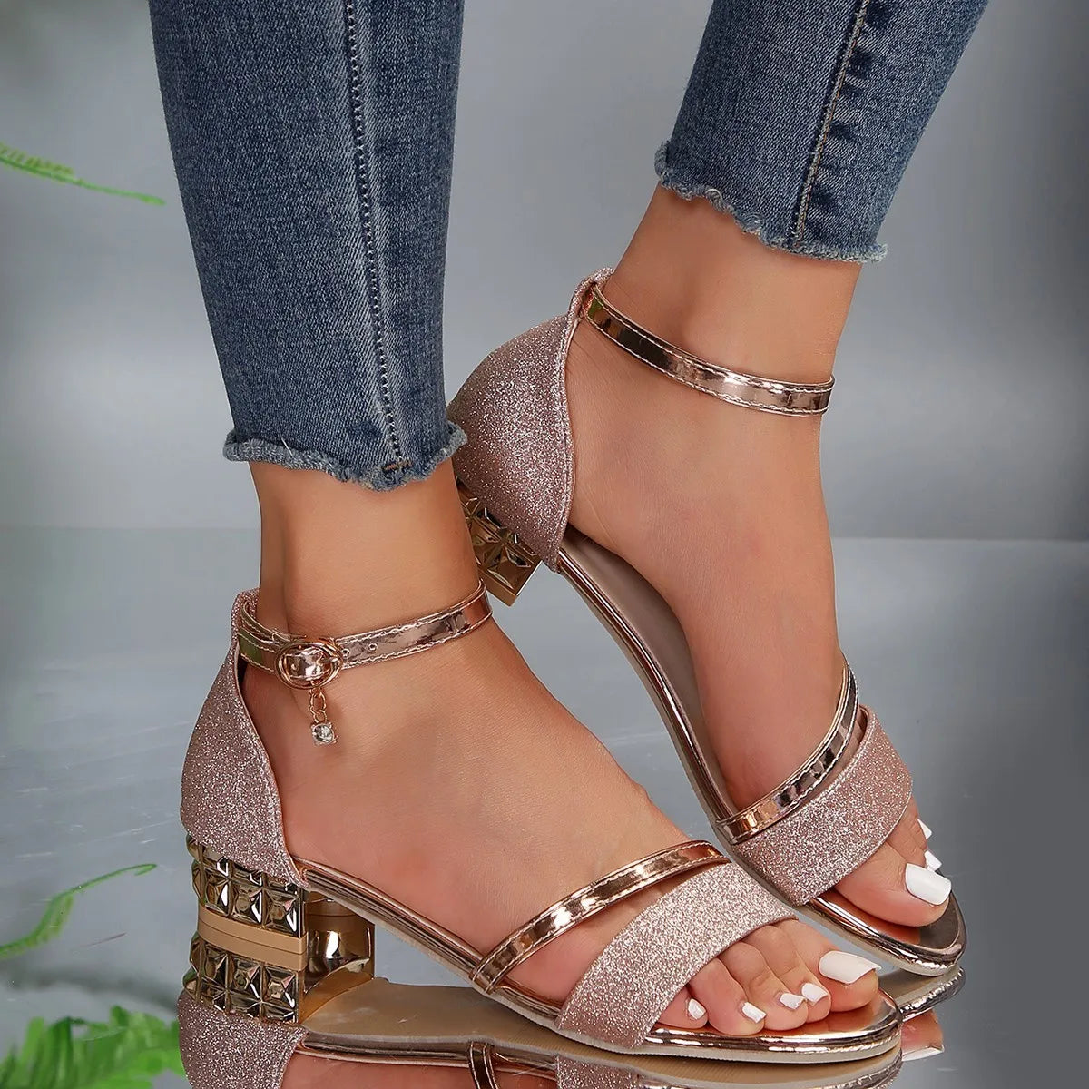Product Image for Stilla | Ortopædiske Sandaler Med Ekstra Støtte, Rosen Guld / 9