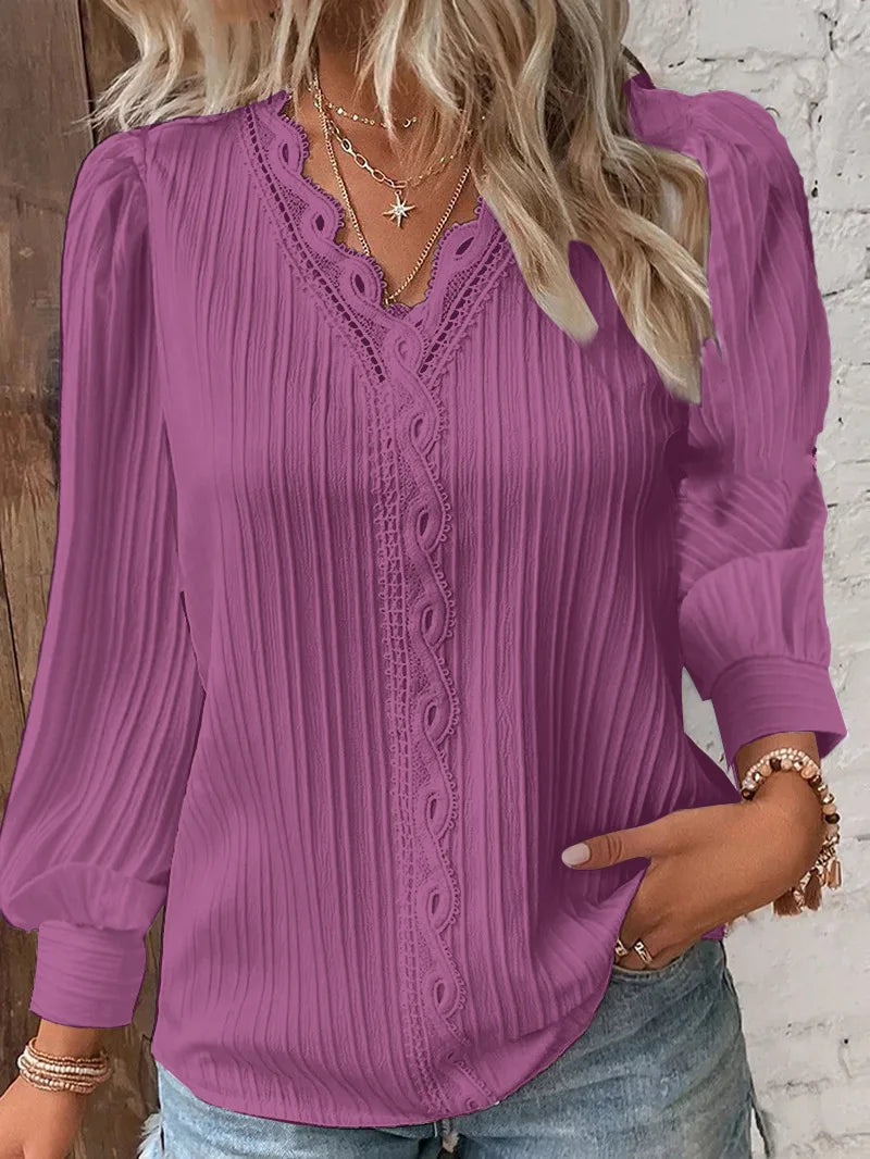 Product Image for Stilla | Elegant Damen Bluse, Lilla / L