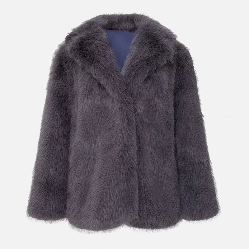 Product Image for Stilla | Vest Af Pels, Grå / 2XL