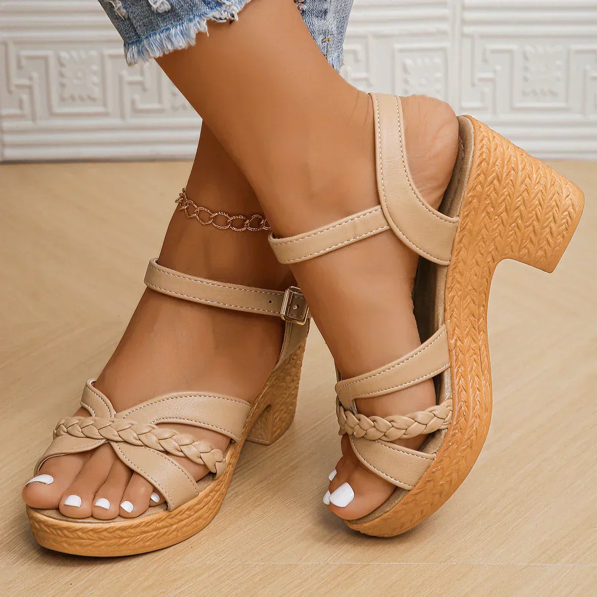 Product Image for Stilla | Ortopædiske Mode Sandaler, Camel / 5