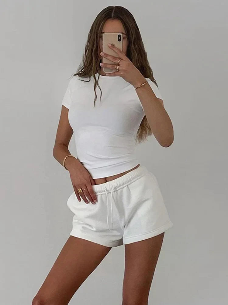 Product Image for Stilla | Korte ærmer Skjorte Dame, Hvid / 2XL