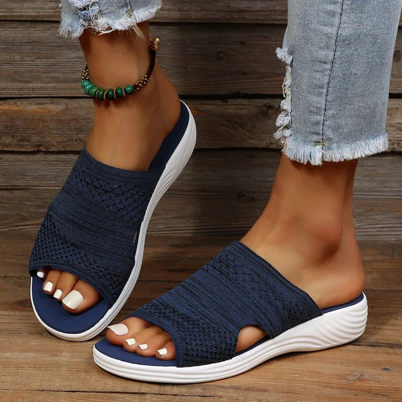Product Image for Stilla | Behagelige Sandaler Til Hele Dagen, Mørkeblå / 7
