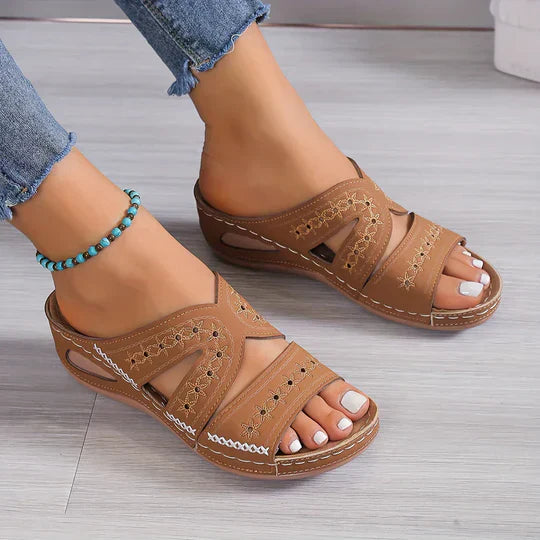 Product Image for Stilla | Støttende Ortopædiske Sandaler, Orange / 36