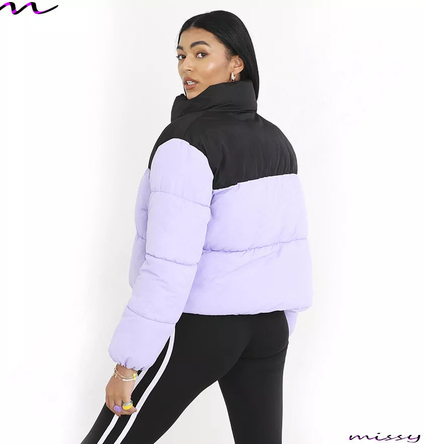 Product Image for Stilla | Fritidsjakke Brenda Mountain, Lilla/Sort / M