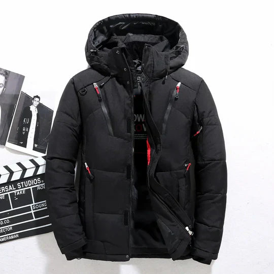 Product Image for Stilla | Vinter Parkas Herre Dunjakke, Sort / XL