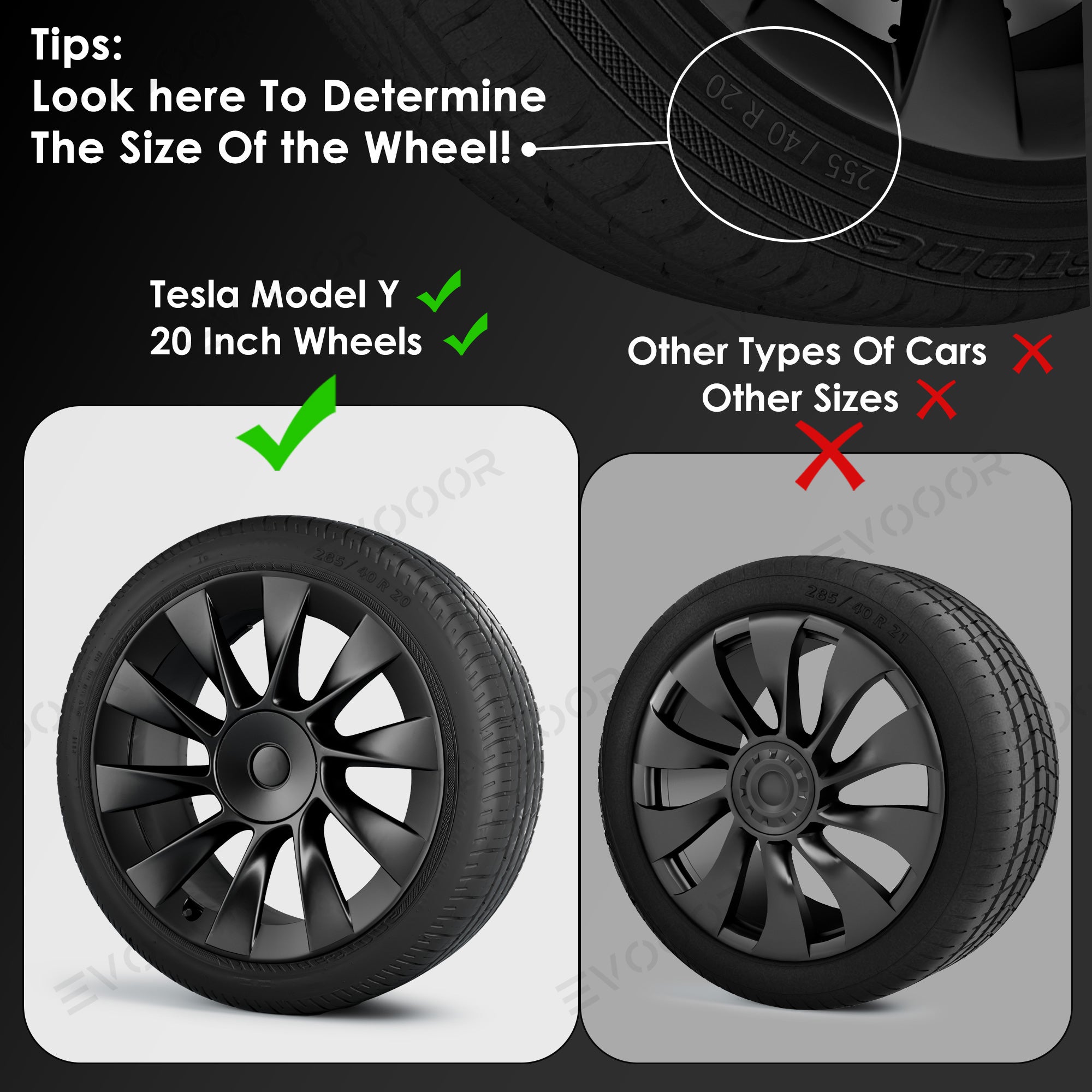 Protezione del cerchione tutto in uno per ruota Tesla Model Y da 20