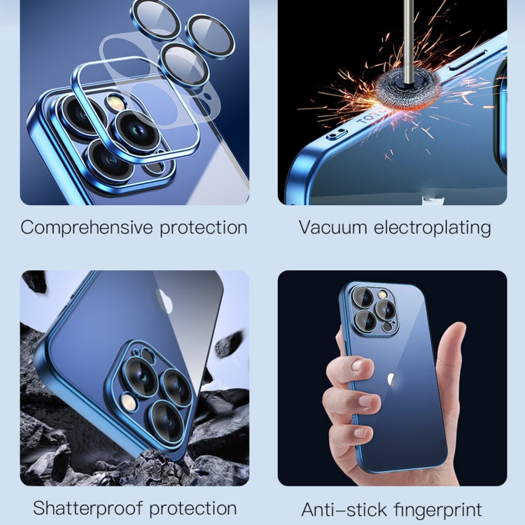 For iPhone 15 TOTUDESIGN PC-2 Series Electroplating TPU Phone Case