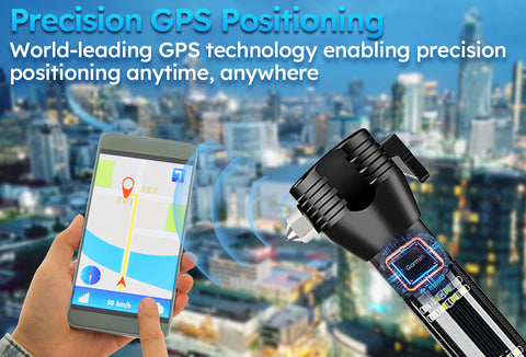GFOUK™ GPS Aurora Flame Flashlight