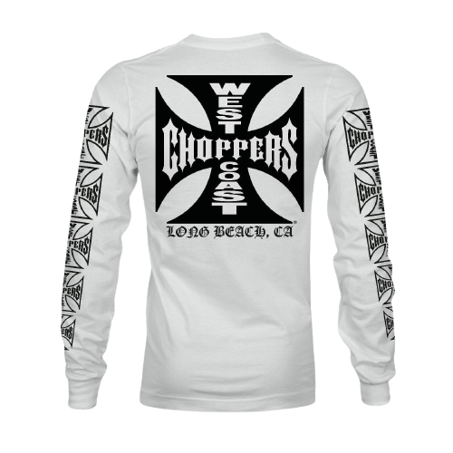 WCC - OG CROSS LONGSLEEVE - Black – West Coast Choppers