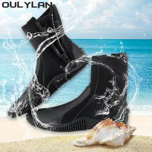 Oulylan 5MM Neoprene Dive Boots - dolphinrealm - 5mm Dive Boot