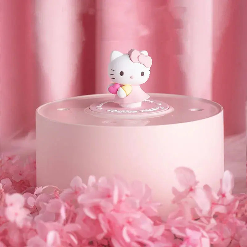 Kawaii Hello kitty Music Box Humidifier - Browsglamour