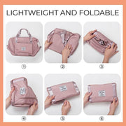 GOWETION Unique Geometric Luminous Purse Handbags For Women