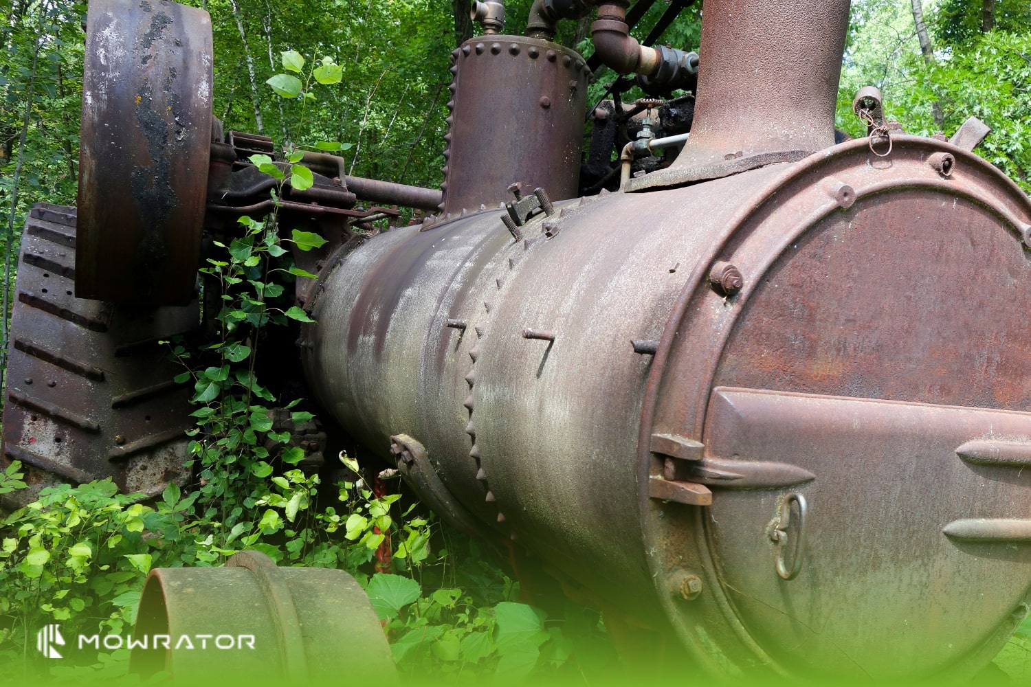 Steam-Powered Mowers