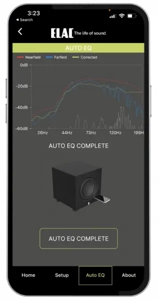 Elac app control